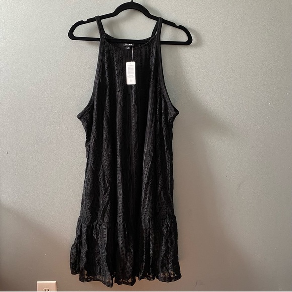 NWT Torrid Mini‎ Geo Lace Cami Trapeze Dress - Picture 8 of 10